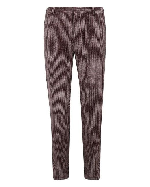 Emporio Armani Brown Classic Chino Trousers for men