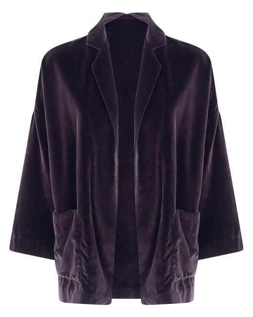 Daniela Gregis Blue Jacket Washed "Gladiolo"