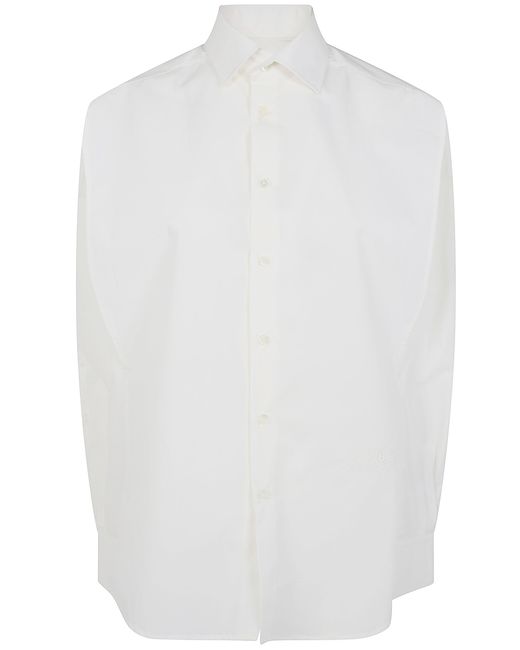 MM6 by Maison Margiela White Shirt Sleeveless "S62Dt0052.M35256 101 Off"
