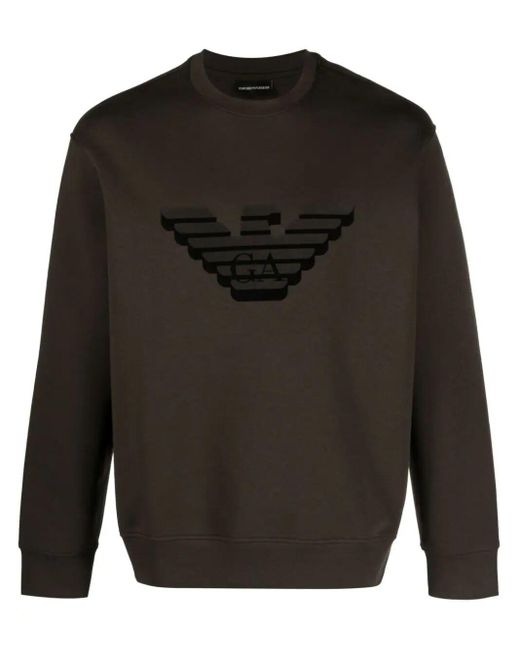 Emporio Armani Sweatshirt in Black for Men Lyst UK
