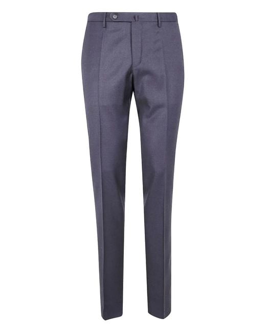 Incotex Blue "Chino Slim Fit" Trousers for men