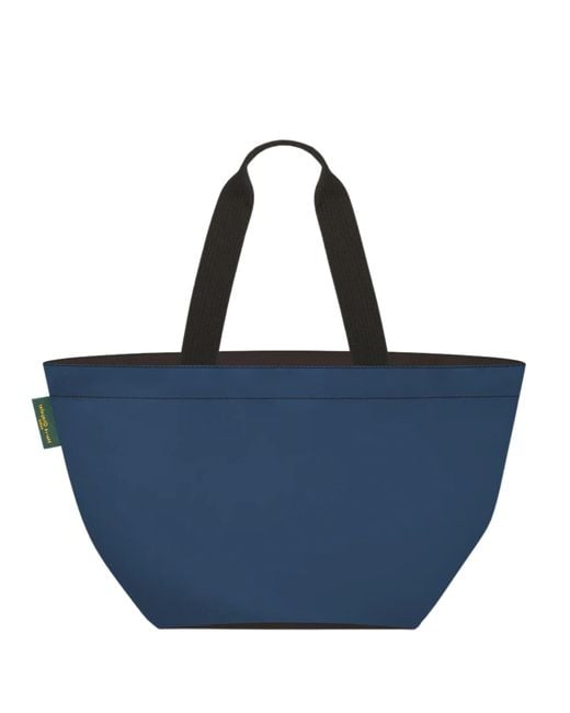 Chapelier Blue Shoulder Bag Square Bottom L "Lava Moka"