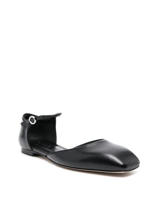 Aeyde Black Miri Nappa Leather Shoes