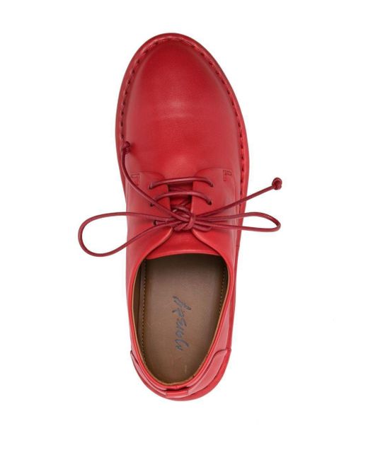 Marsèll Red Leather Lace-up Brogues