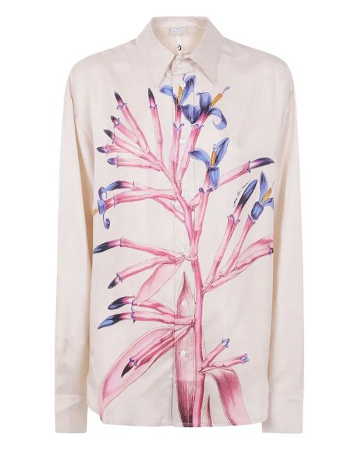 Pierre Louis Mascia Pink Aloe Bio Longsleeve Shirt
