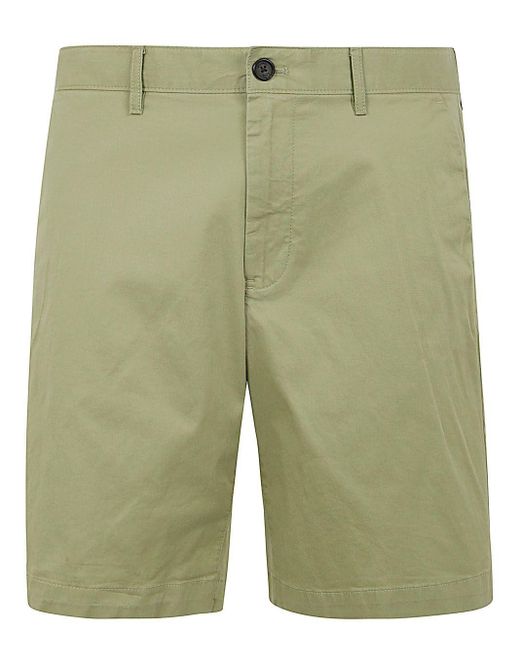 Michael Kors Green Stretch Cotton Short for men