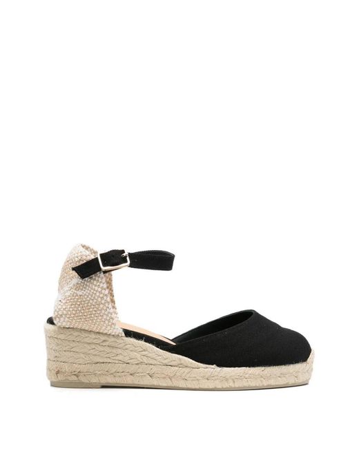 Castaner Black "Carol" Espadrillas Shoes