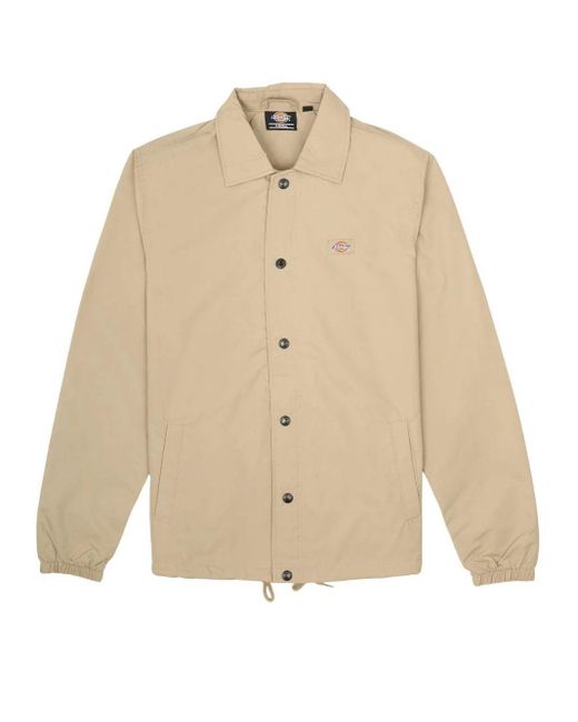 Dickies Natural Oakport Coach Jacket for men