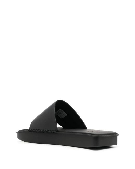 Y-3 Black Y-3 Water Slide Shoes for men