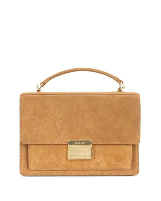 Golden Goose Deluxe Brand Brown Venezia Bag Nabuk And Suede Body Shoulder Bag With Fringe