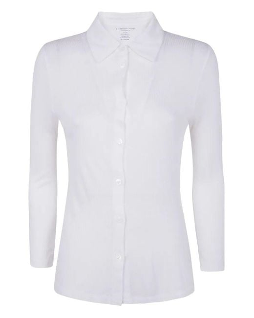 Majestic White Poches Jacket