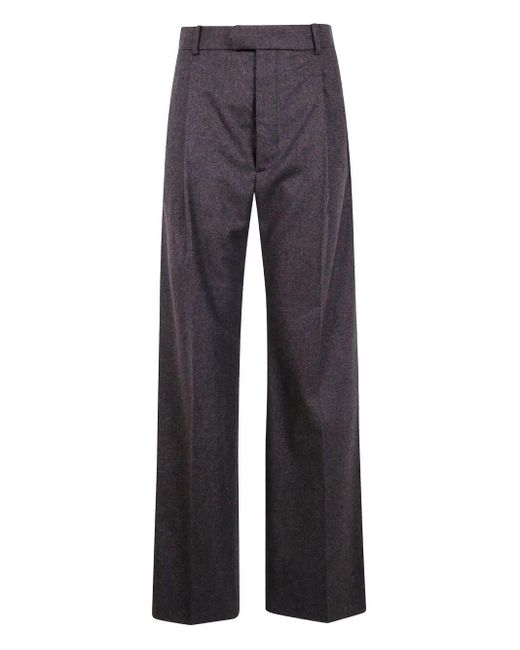 Carven Blue Pleat Front Trouser