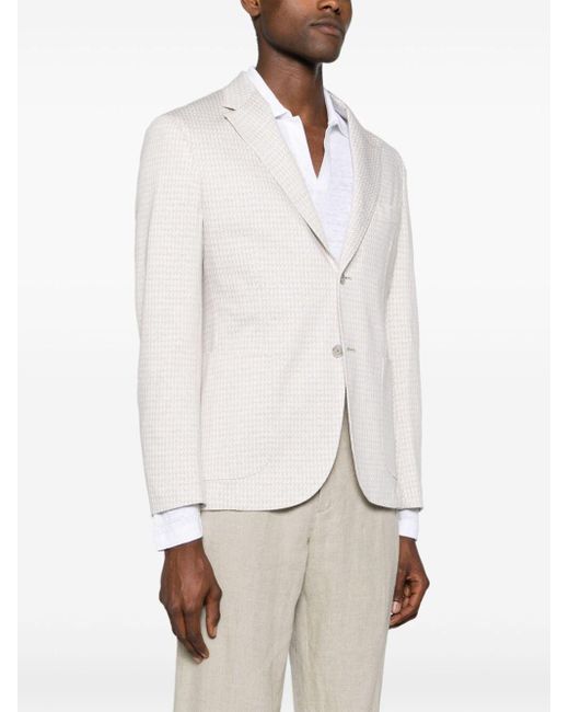Barba Napoli White Jacket Dynamic for men
