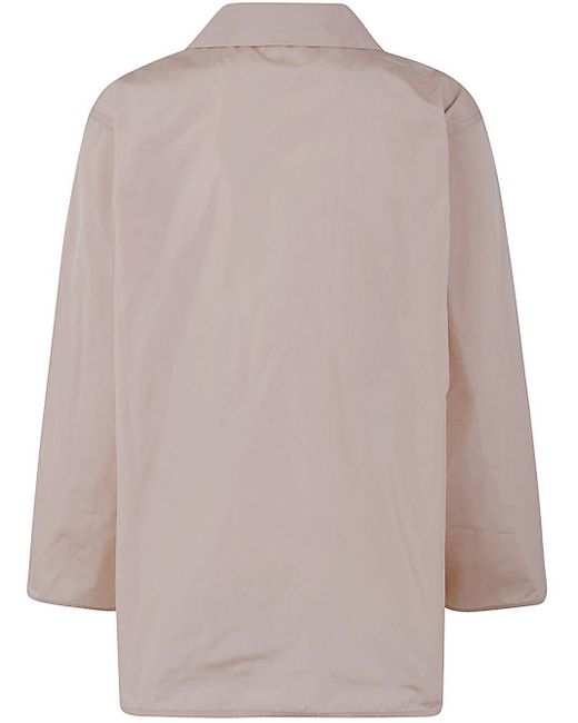 Sofie D'Hoore Pink Long Sleeve Shirt With Front Applied Pocket