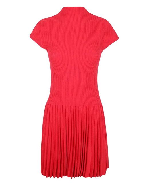 Magda Butrym Red Knitwear Dress
