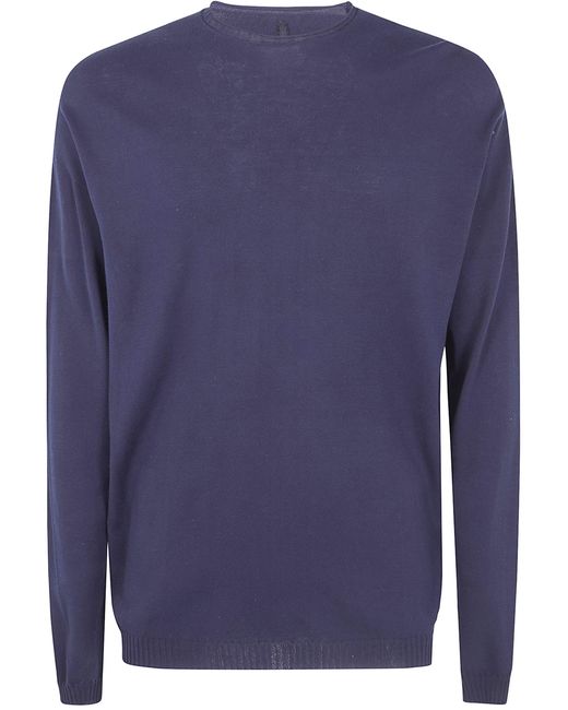 MD75 Blue Light Cotton Long Sleeves Sweater for men