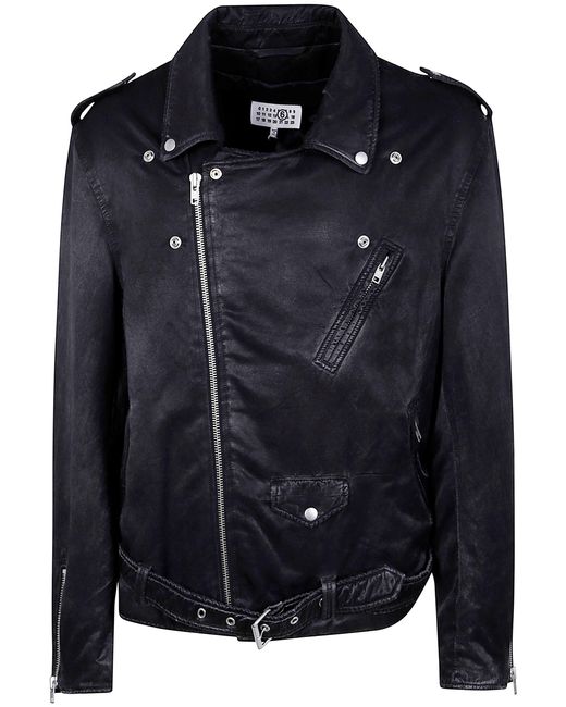 MM6 by Maison Margiela Black Sportsjacket for men