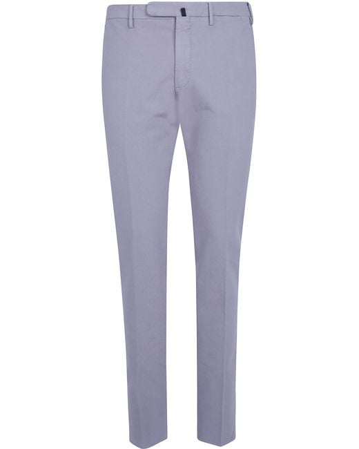 Incotex Blue Pants Regular Chino "Classic Regular Chino" for men