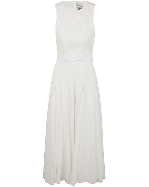 Semicouture White Eva Dress