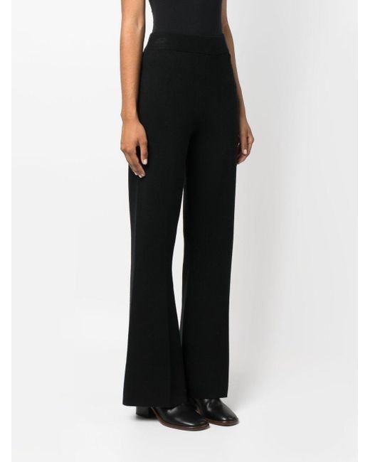 C Wonder by Christian Siriano Stretch Velvet Flare-Leg Pant - 21491536 | HSN