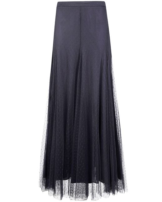 Twinset Black Long Skirt
