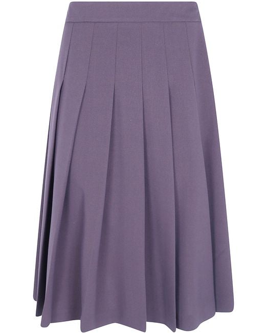 DR. HOPE Purple Skirt Pleated "Classic"