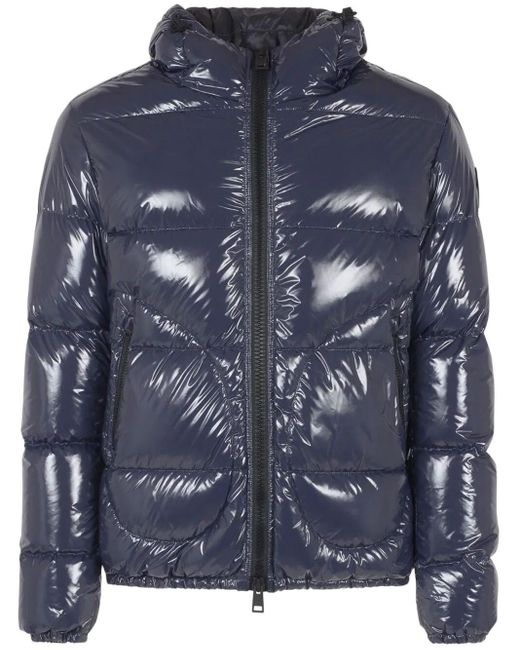 "Giacca Bomber Gloss" di Herno in Blue da Uomo