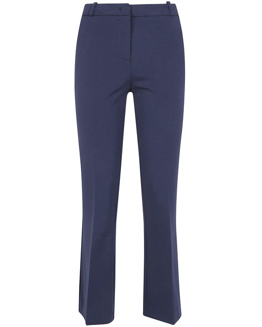 Kiltie Blue Florette Milano Stitch Light Flare Trousers
