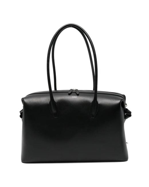 Yuzefi Black Large Brioche Duffle Bag