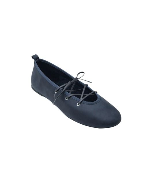 Paloma Wool Blue Pina Flat Ballerina