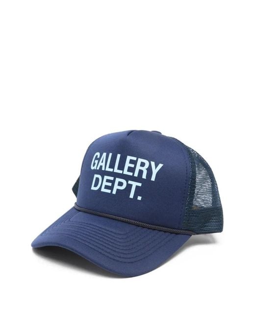 GALLERY DEPT. Blue "Gd Trucker" Cap for men
