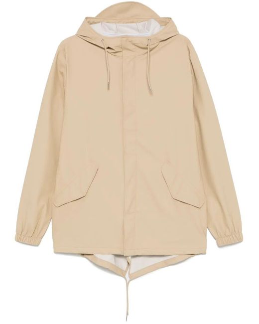 Giacca Fishtall di Rains in Natural