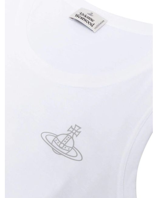 Vivienne Westwood White Two Pack Vest for men