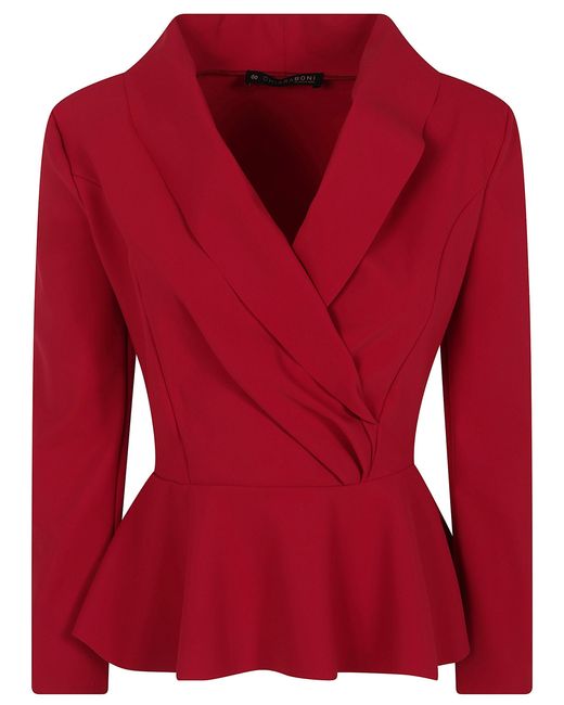 La Petite Robe Di Chiara Boni Red Top "Mella"