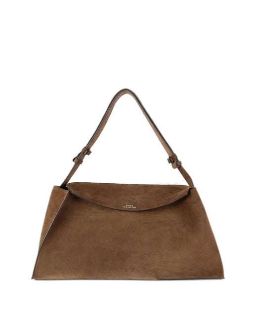Studio Nicholson Brown "The Folded" Shoulder Bag
