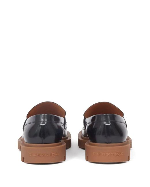Maison Margiela Black Ivy Loafers Shoes for men