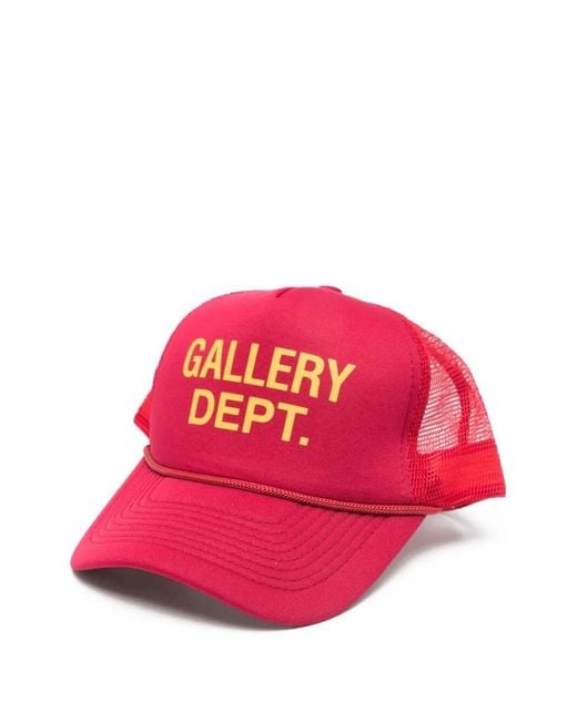GALLERY DEPT. Pink "Gd Trucker" Cap for men