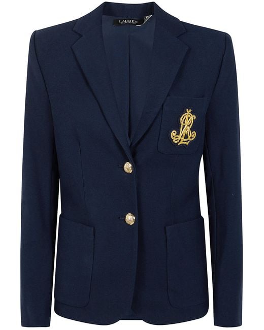 Ralph Lauren Blue Jacket Lined "Anfisa"