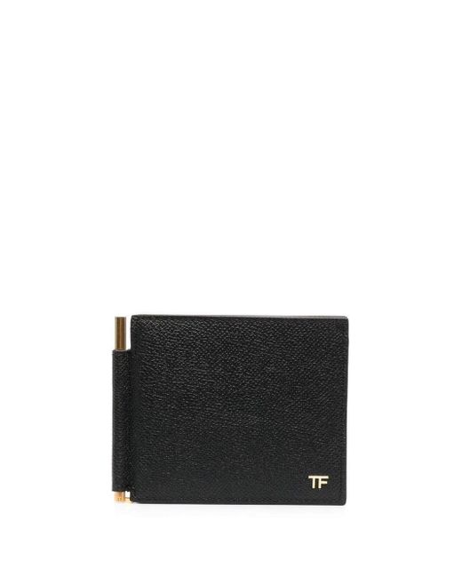 Tom Ford Black Bi-Fold Wallet for men