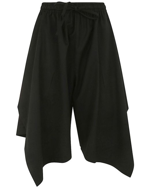 Y-3 Black Oversized Shorts