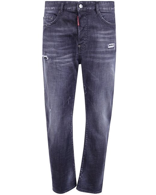 DSquared² Blue Jeans Slim Fit "Bro" for men