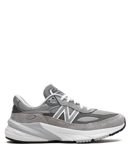New Balance White 990v6 "grey" Sneakers