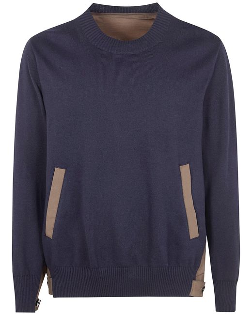 Pullover di Sacai in Blue da Uomo