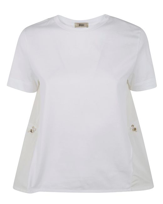 Herno White Classic T-Shirt