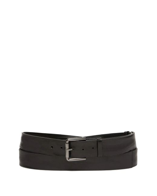 Max Mara White "Buckle40Xlong" Belt