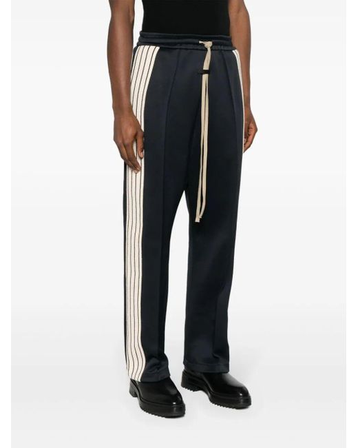 Fear Of God Blue Pintuck And Stripe Relaxed Sweatpant for men
