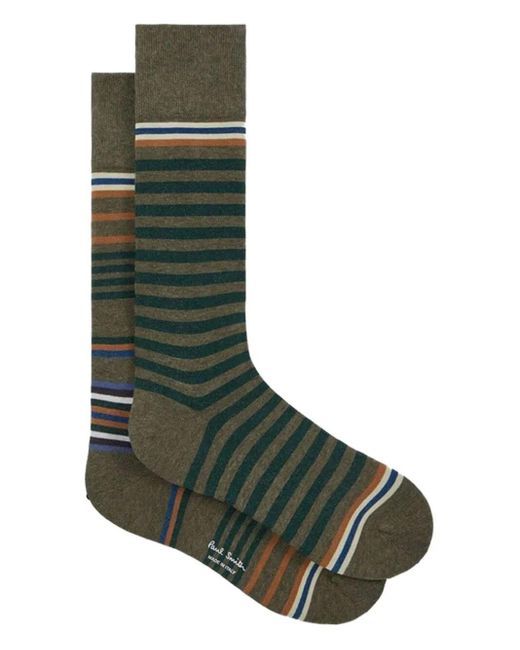 Paul Smith Green Sock Larry Odd for men