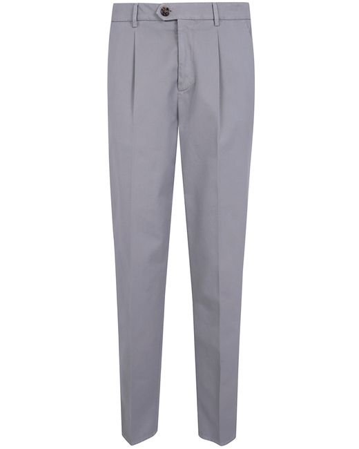 Brunello Cucinelli Gray Pants Dyed "M252De1450" for men