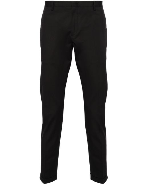Paul Smith Black Organic Cotton Trousers For for men