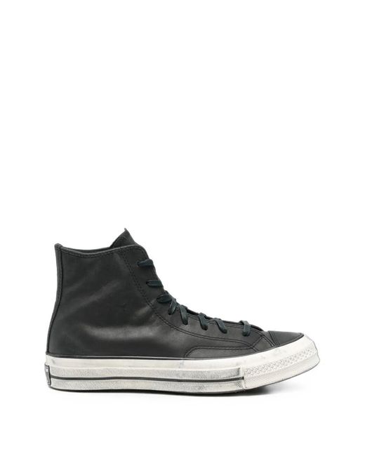 Converse White Trainers Leather "Chuck 70 Industrial"